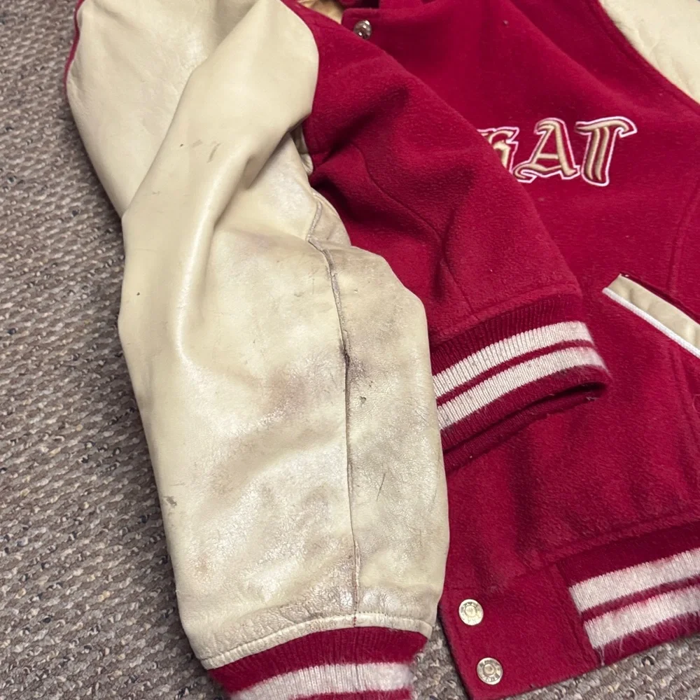 Rare vintage Baby Phat letterman hooded style jacket coat - Picture 4 of 6